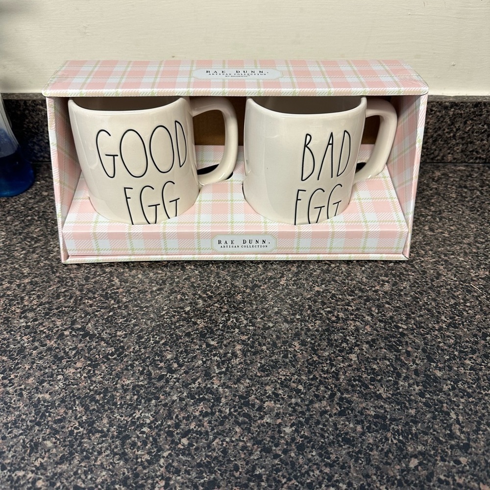 Rae Dunn Easter Mug Set
